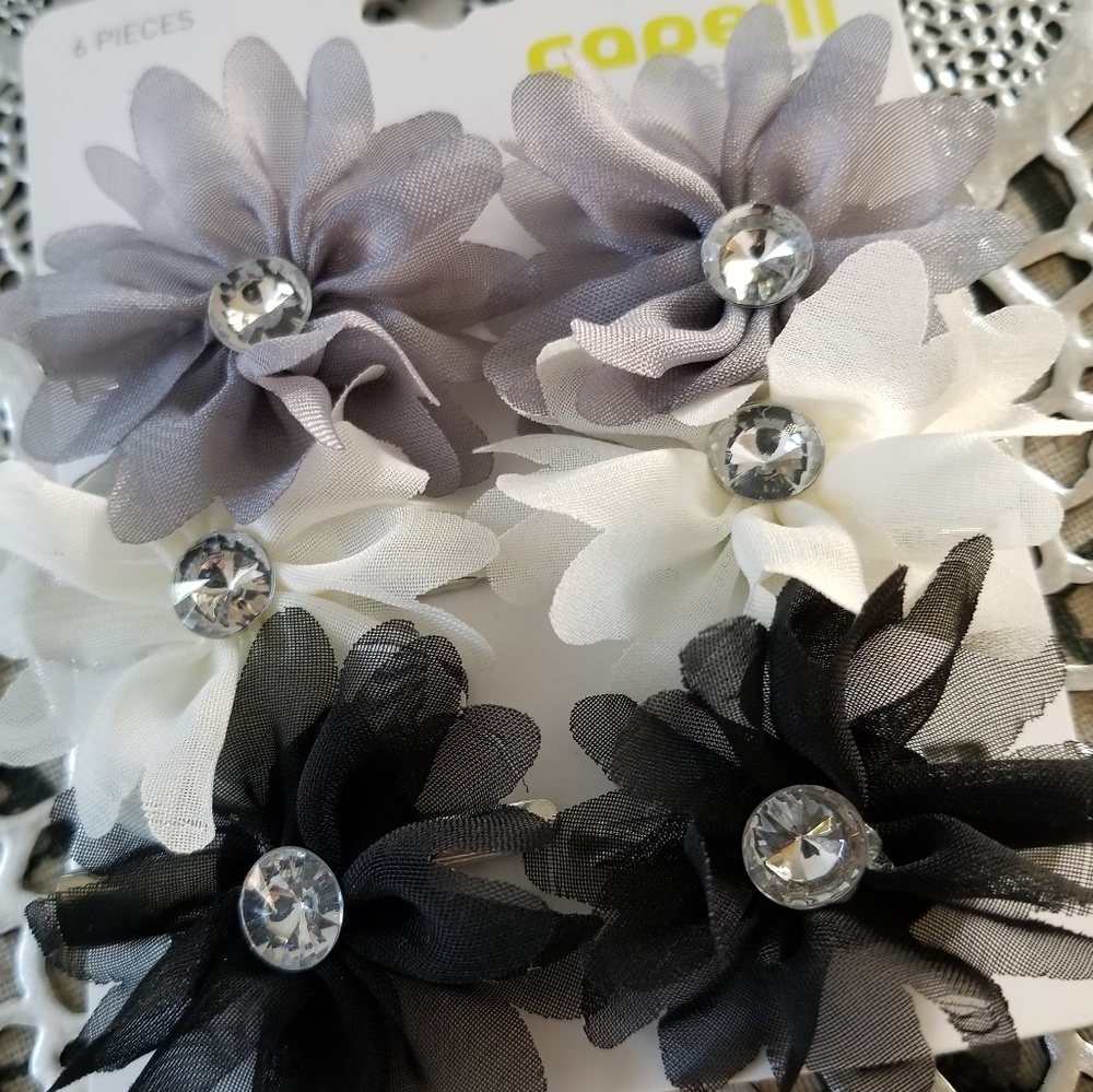 🌟HP🌟 Flower detail Hair clips.